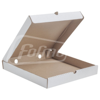 PIZ-300-W Коробка для пиццы 300х300х40 мм, белая