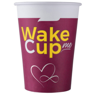HB70-210-1196 Бумажный стакан 200 мл, Wake Me Cup