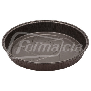 C200-25BLACK Форма бумажная одноразовая (D220,d198,h25) ламинированная, черная